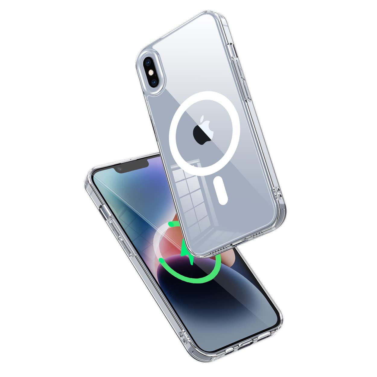 iPhone X Compatible with MagSafe Wireless Charging