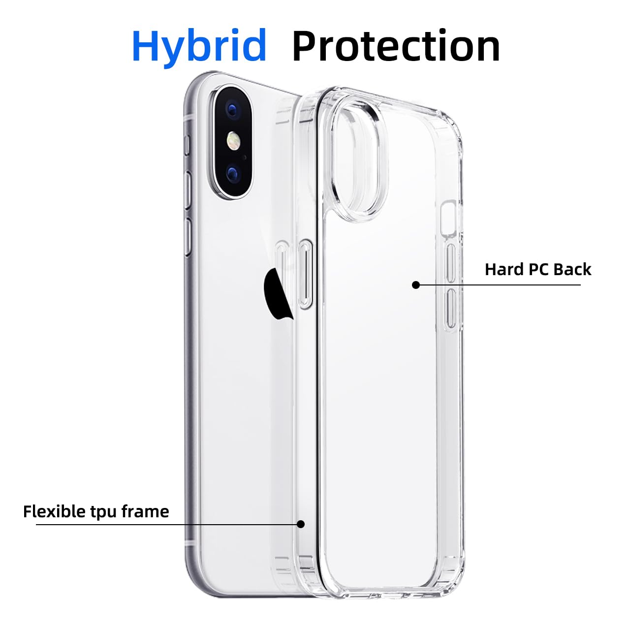 iPhone X Classic Style Clear Case