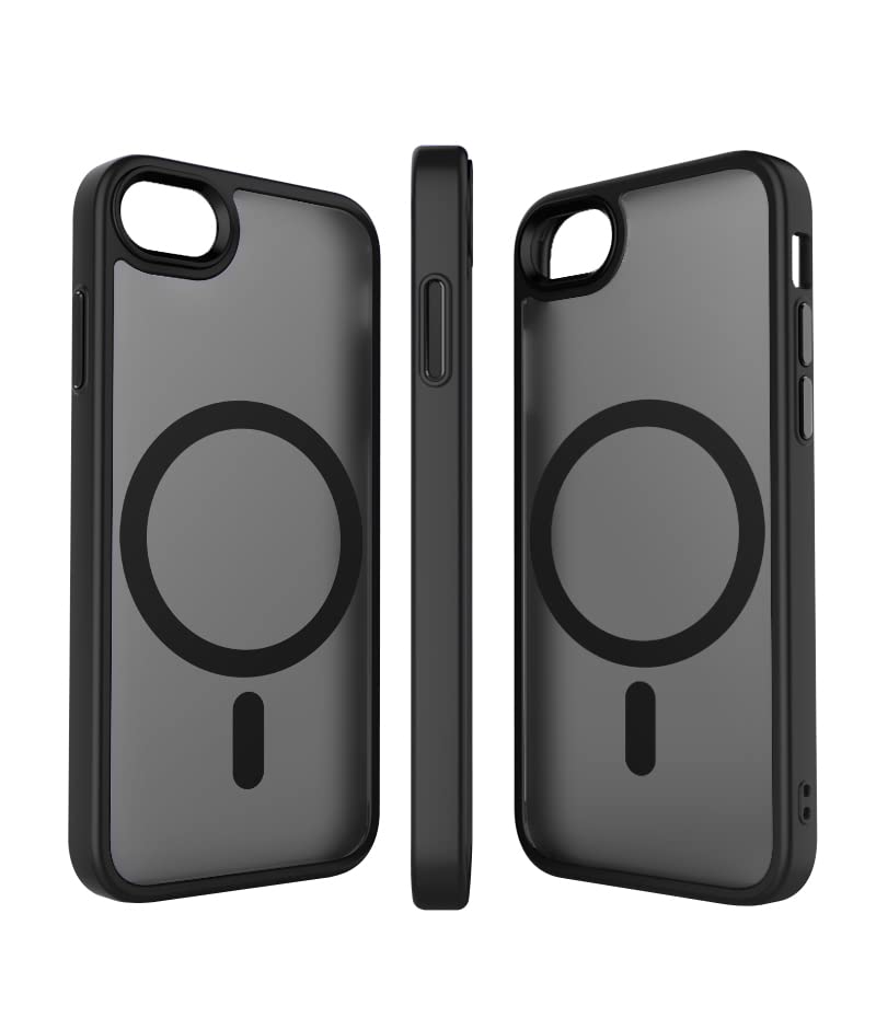 iPhone SE Case Black Compatible with MagSafe