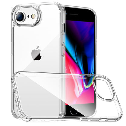 Custodia trasparente per iPhone SE in stile classico 