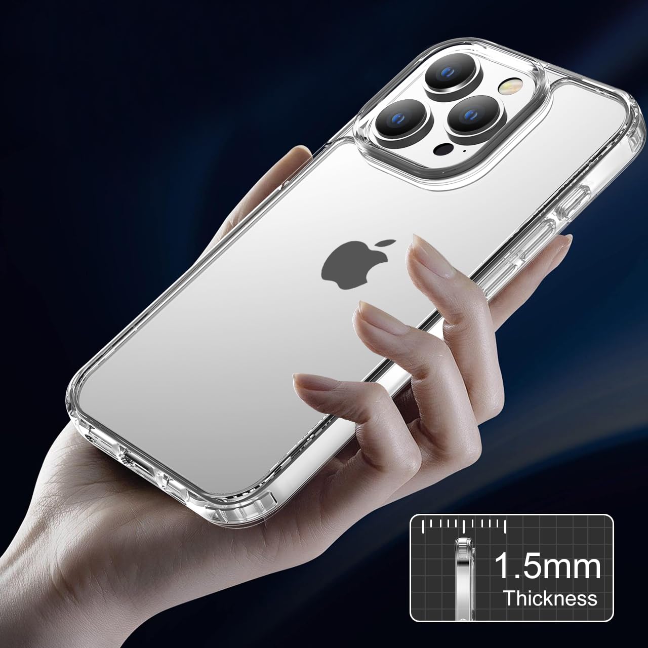 iPhone 16 Pro Classic Style Clear Case