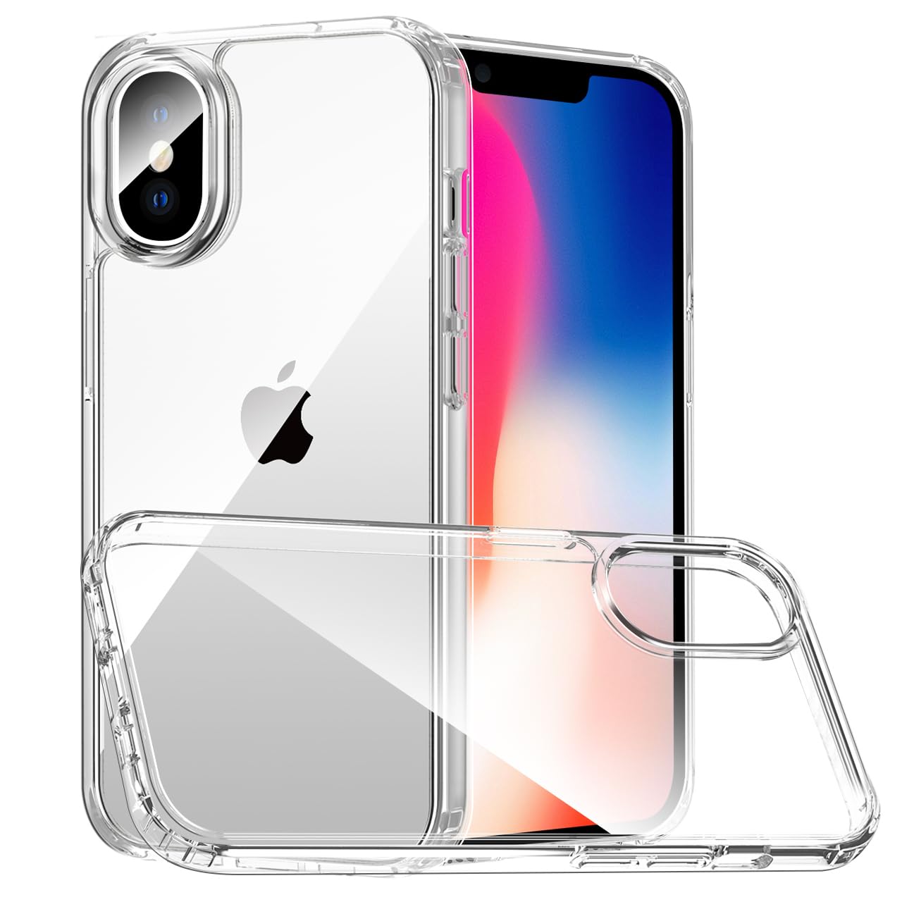 iPhone X Classic Style Clear Case