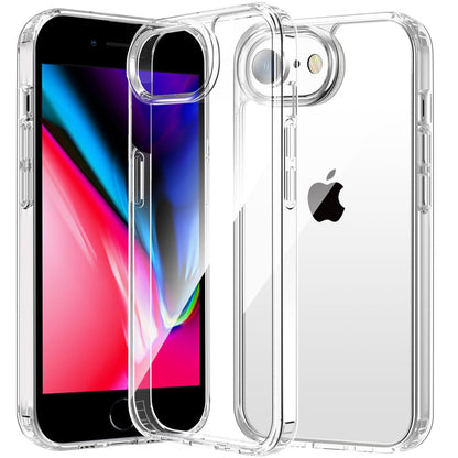 Custodia trasparente per iPhone SE in stile classico 