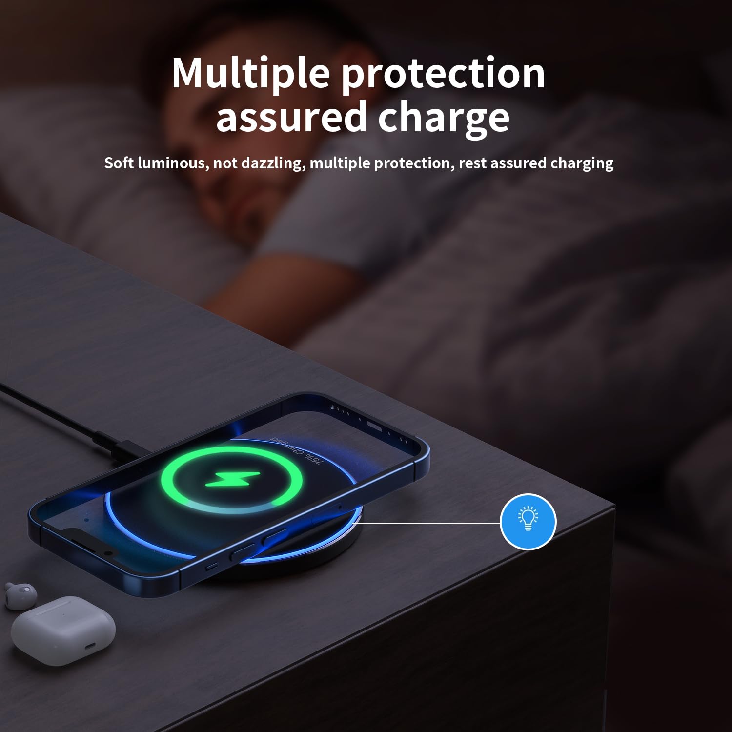 D16 Portable 20W Fast Wireless Charger