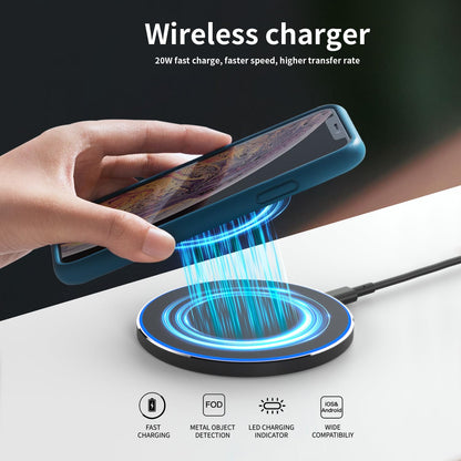 D16 Portable 20W Fast Wireless Charger